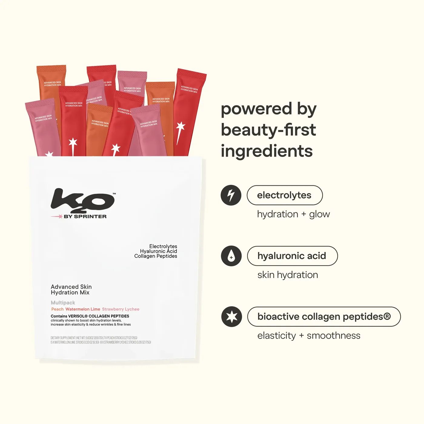 k2o Advanced Skin Hydration Mix multipack