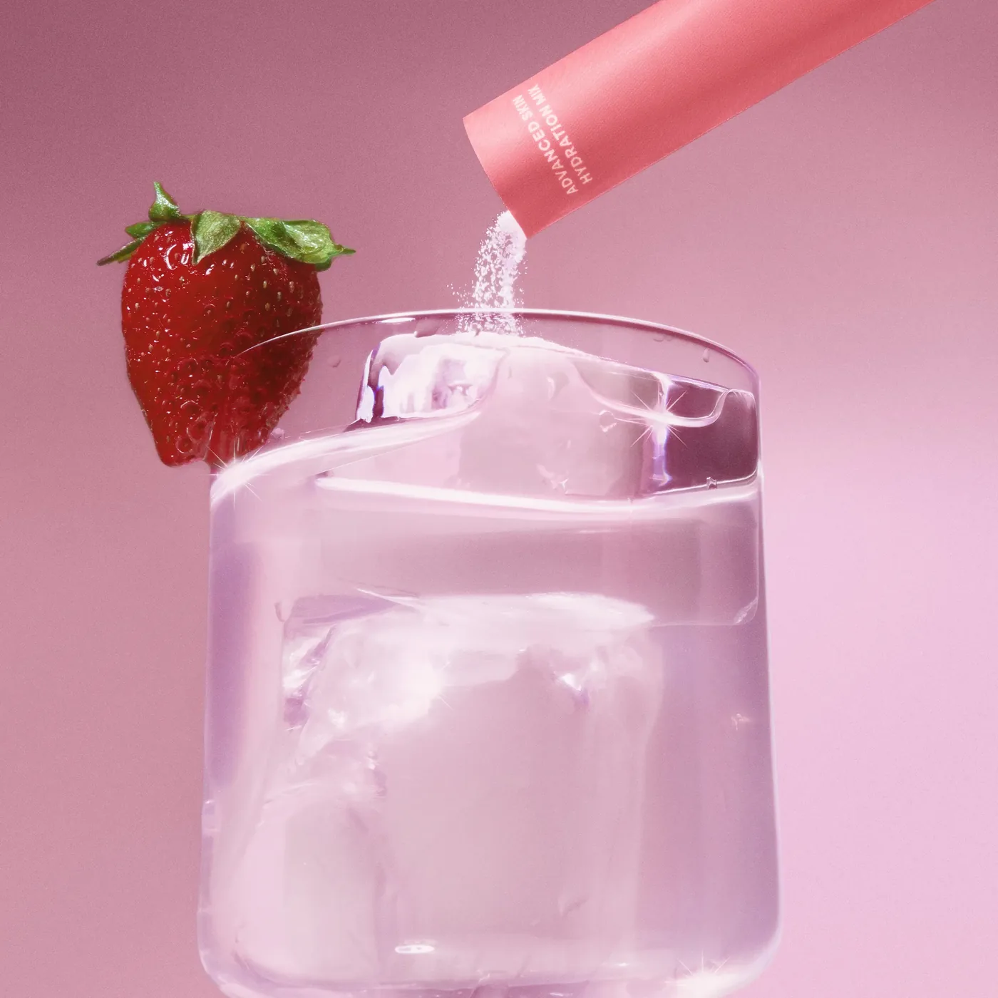 k2o sabor fresa preparado con agua